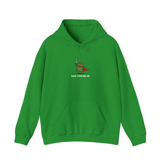 Frog Knight Hoodie โ 'Make Tadpoles Mad'