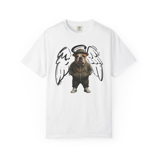 Guardian Bulldog Angel T-Shirt — Cute Streetwear Graphic Tee