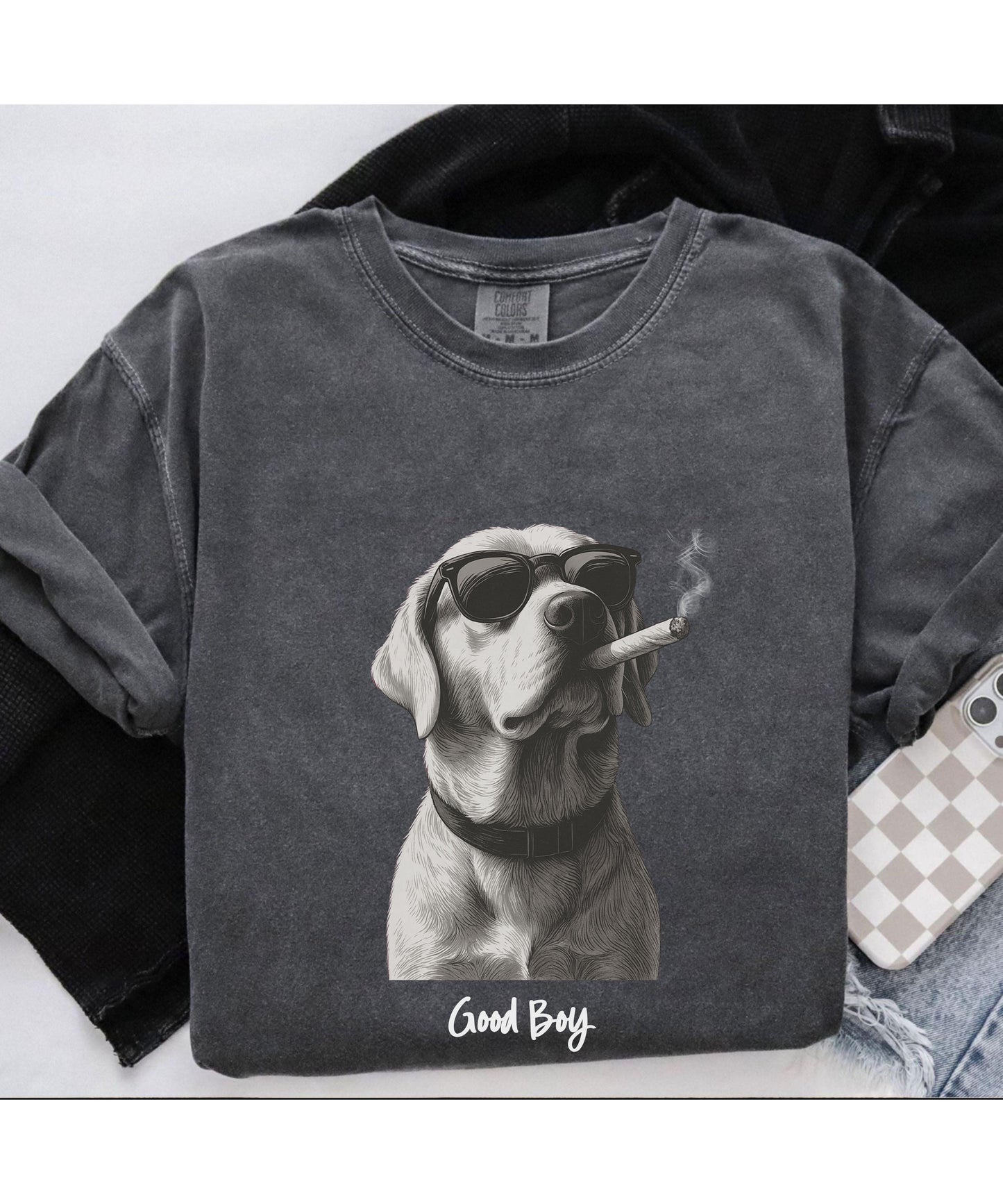 Comfort Colors® Vintage Dog Graphic Tee