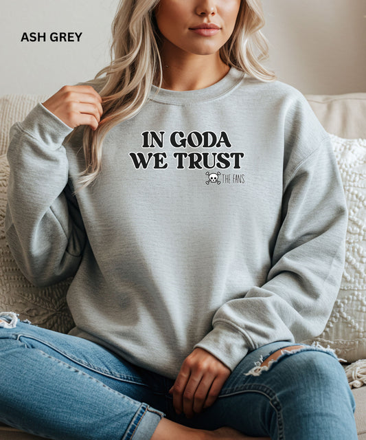 In Goda We Trust Crewneck manga Sweatshirt