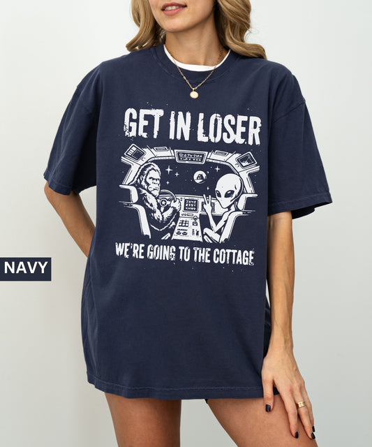 Comfort Colors Bigfoot Alien Shirt