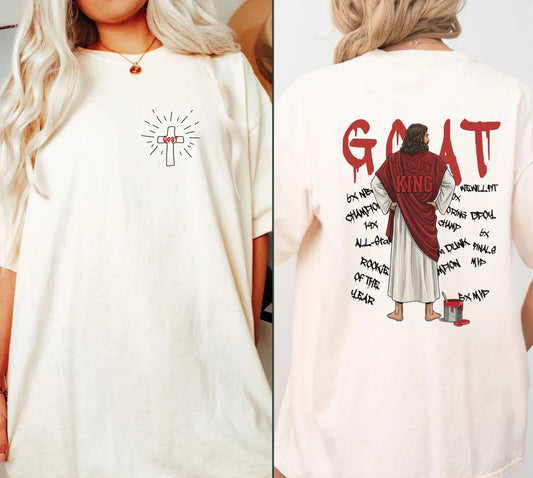 GOAT Jesus Comfort Colors T‑Shirt —