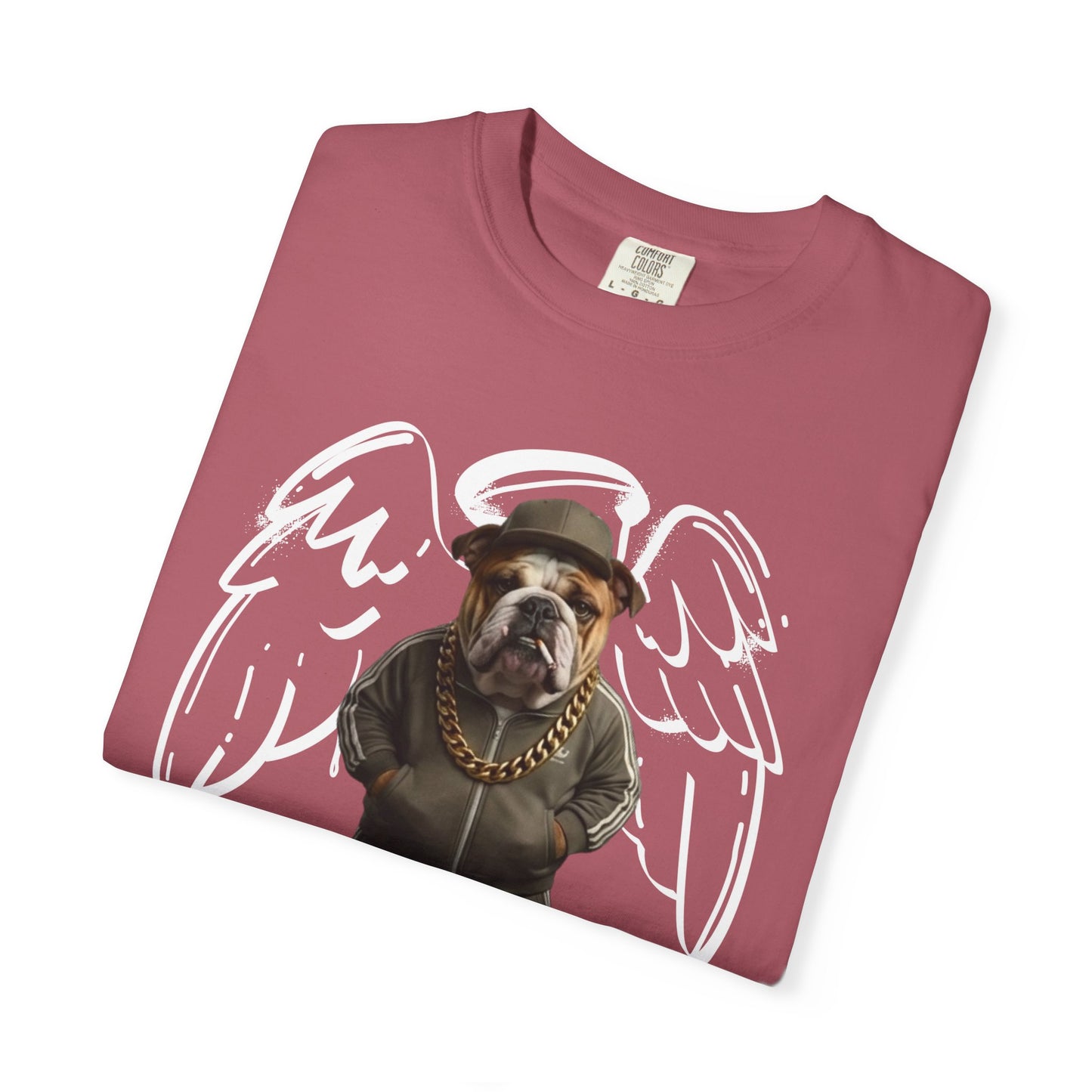 Guardian Bulldog Angel T-Shirt — Cute Streetwear Graphic Tee