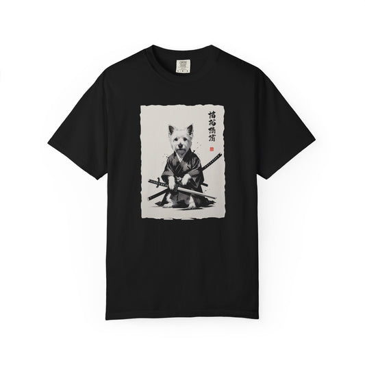 Westie Dog Samurai Shirt