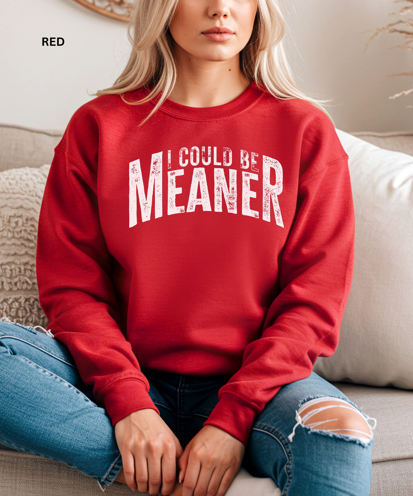 I Could Be Meaner Sweatshirt