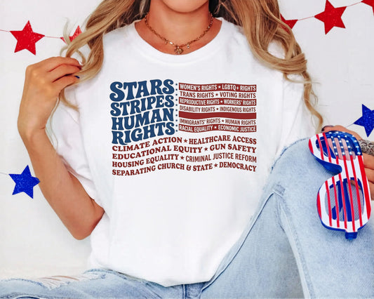 Stars & Stripes, Human Rights: Why We Made This Shirt