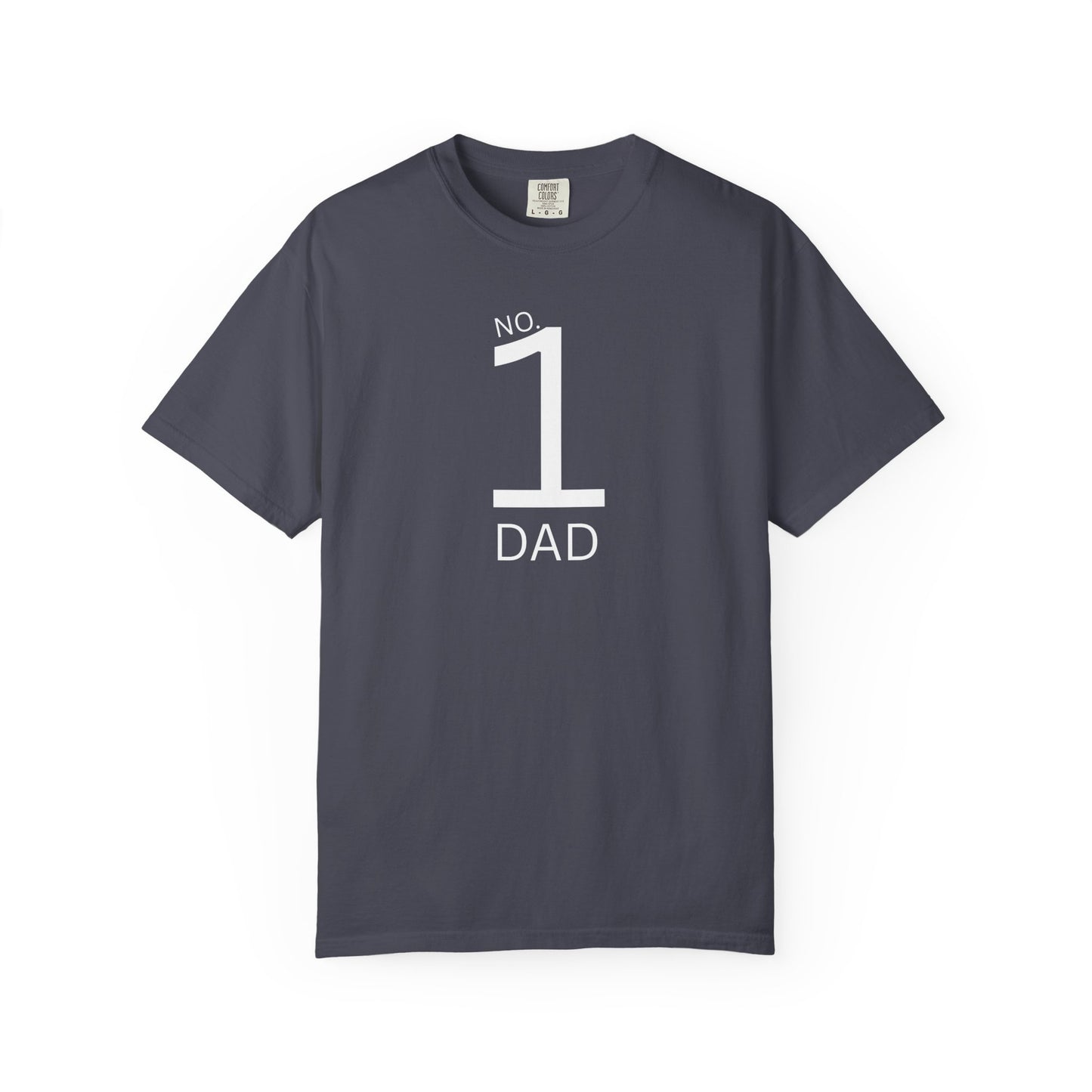 No. 1 Dad T-Shirt — Minimal Father’s Day Tee