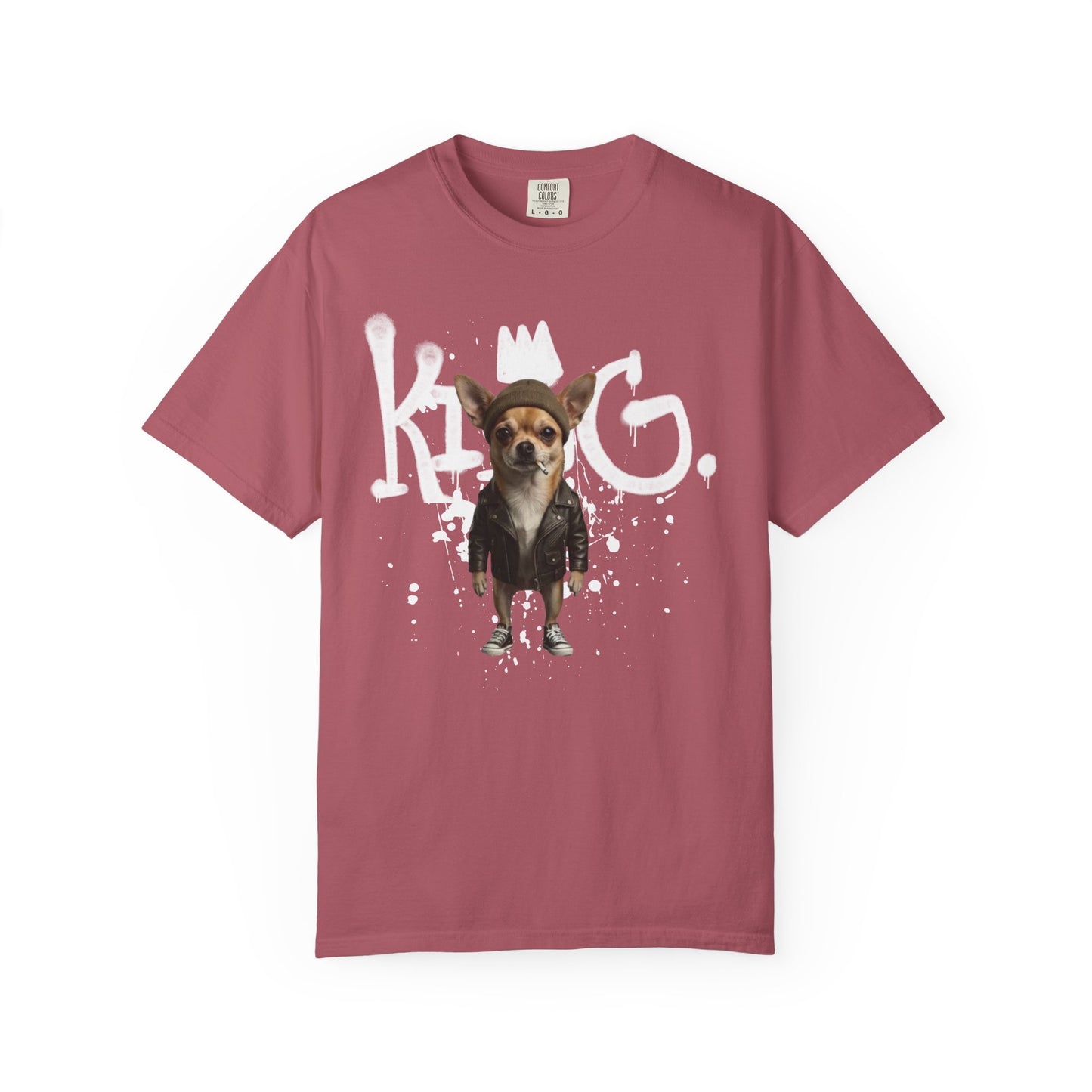 Cool Chihuahua King Graphic T-Shirt