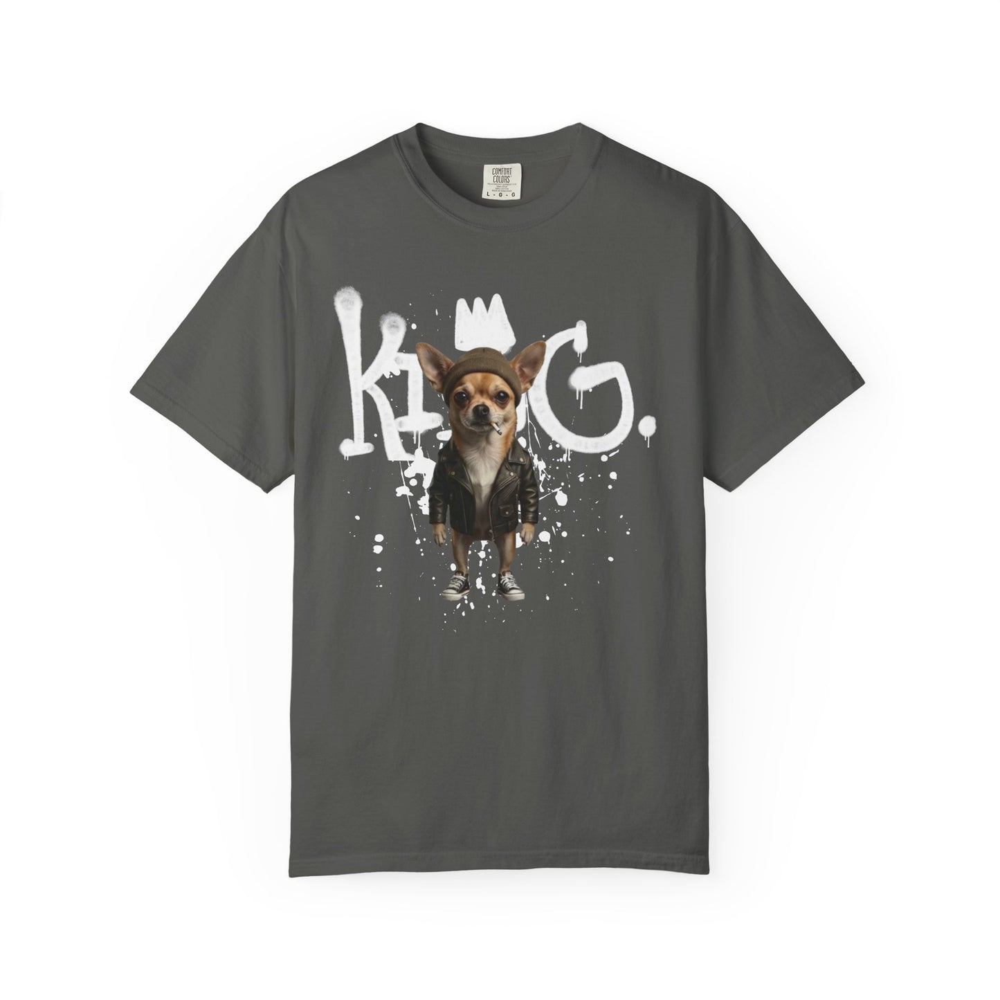 Cool Chihuahua King Graphic T-Shirt