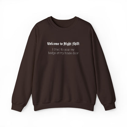 Personalized Nurse Sweatshirt Embroidered