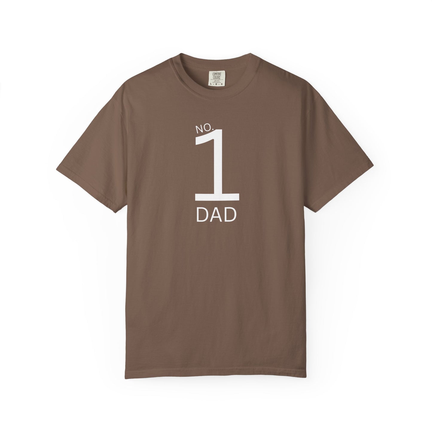 No. 1 Dad T-Shirt — Minimal Father’s Day Tee