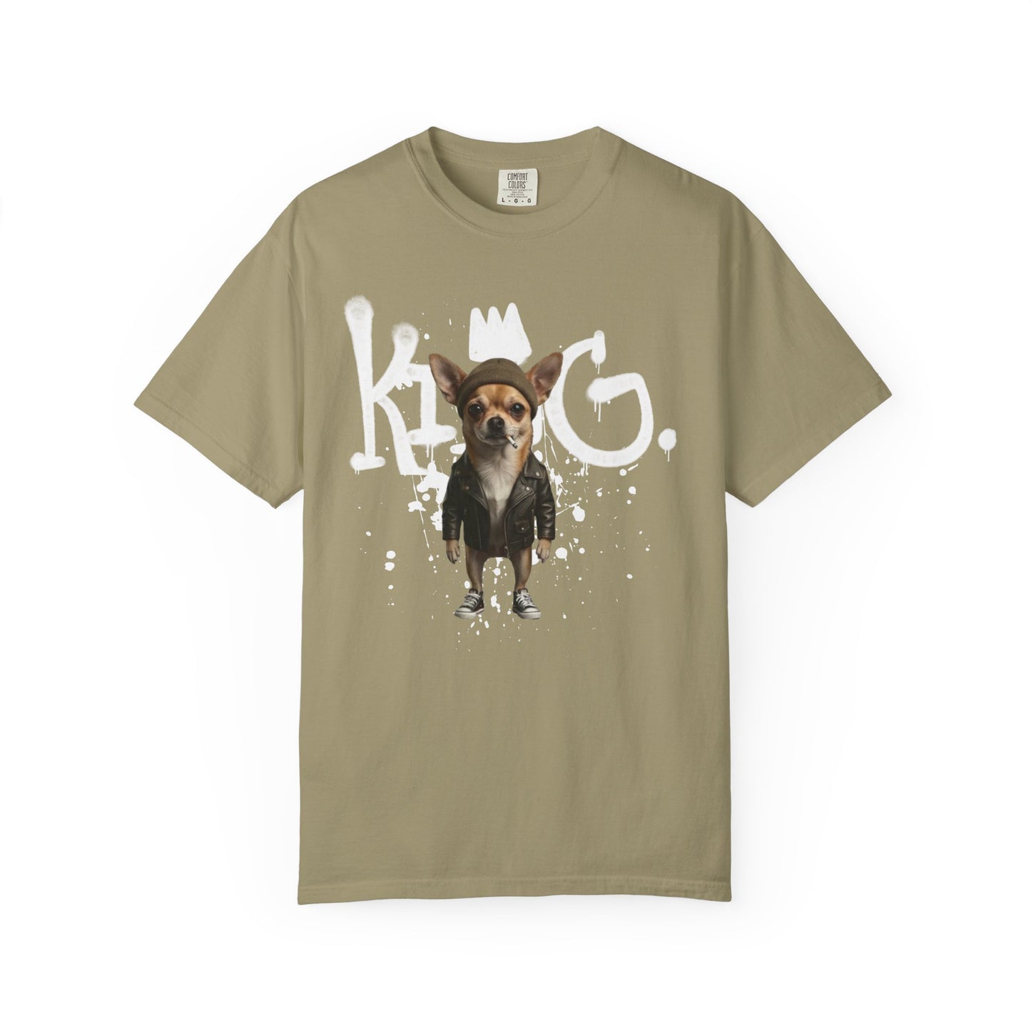 Cool Chihuahua King Graphic T-Shirt