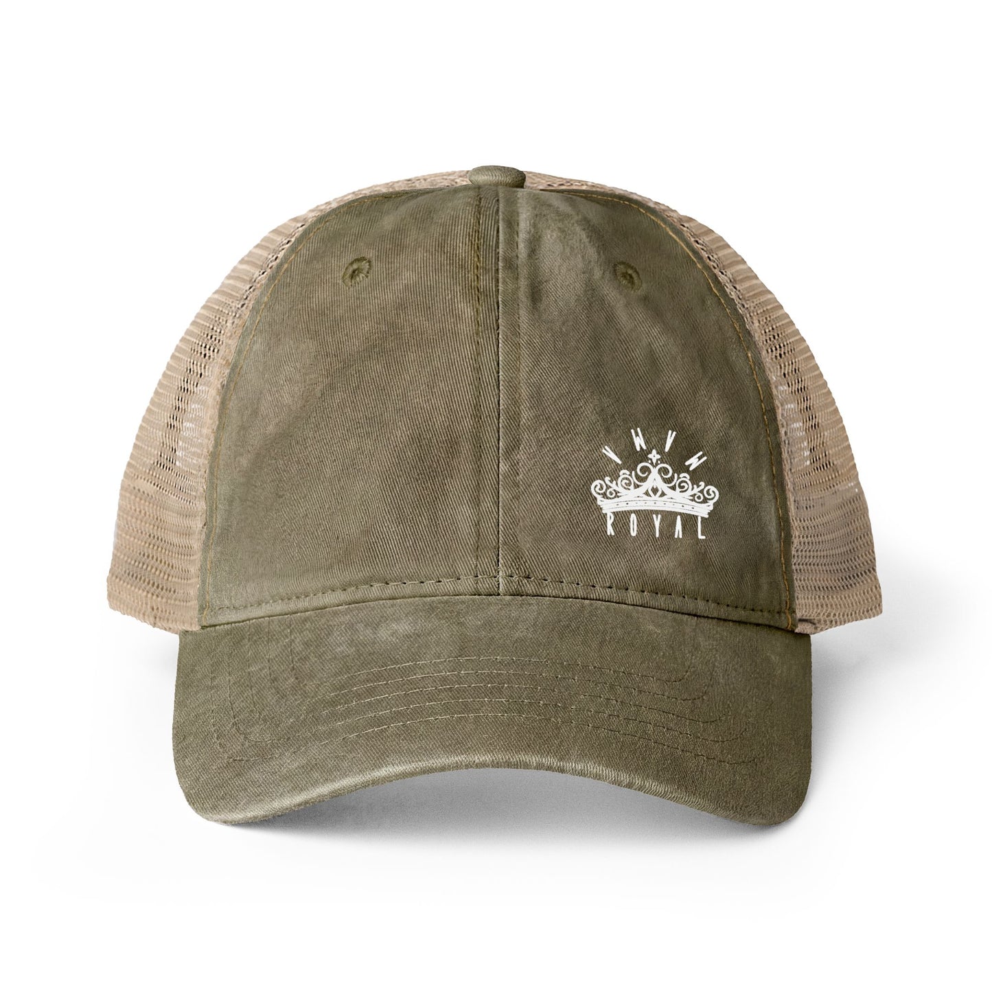 ROYAL MAMA -Washed Mesh-Back Cap