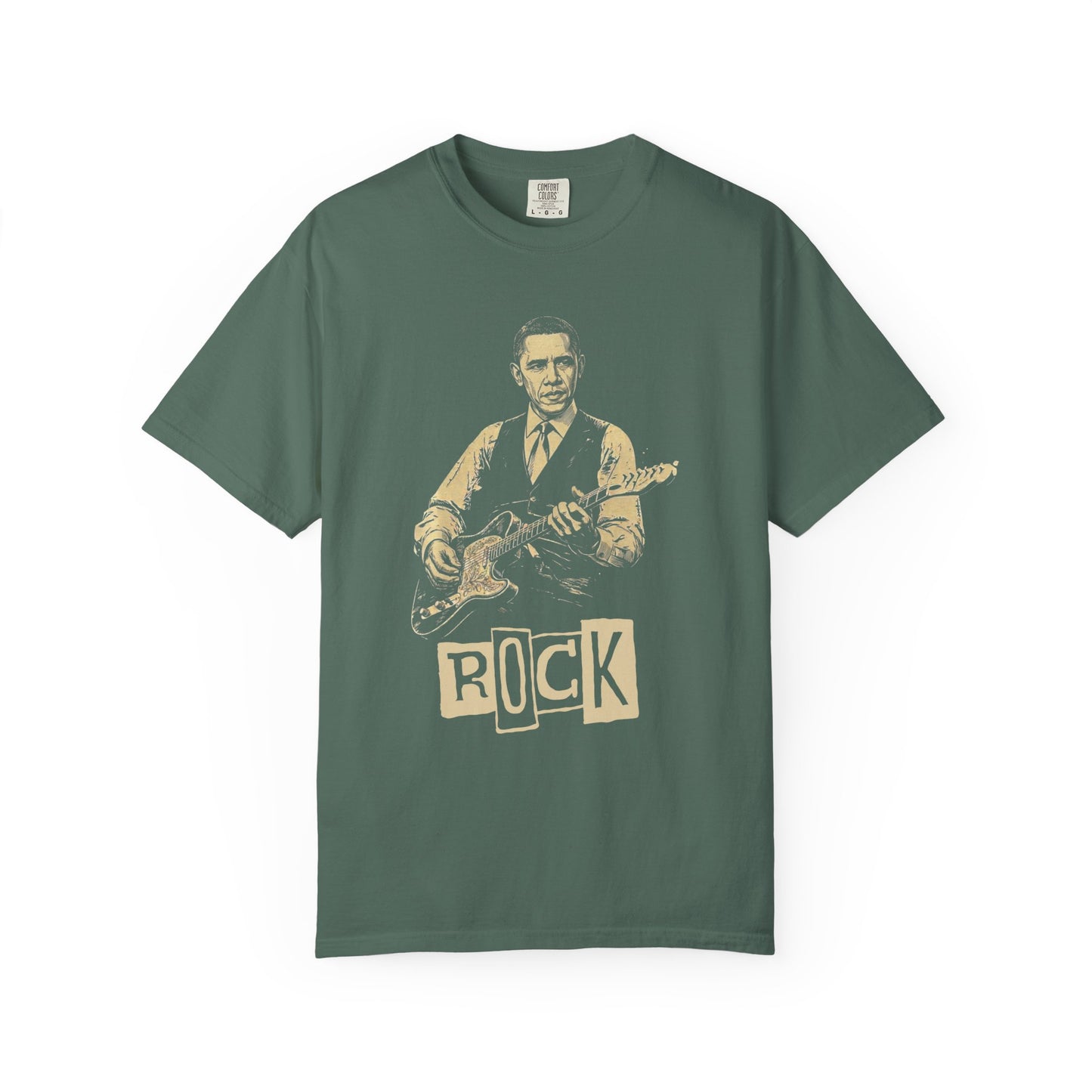 President Barack Obama  Rock Guitarist Vintage Tee