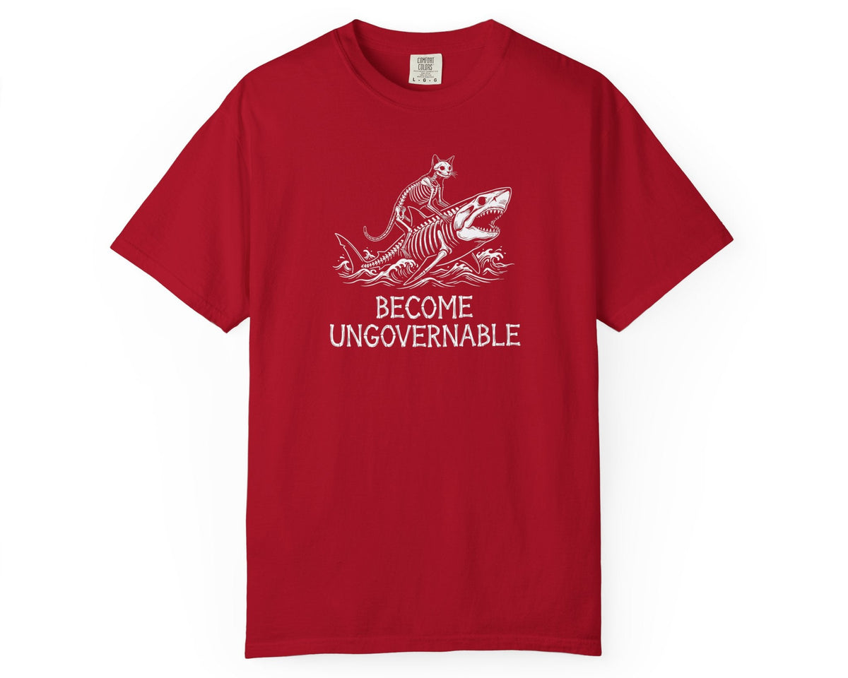 Become Ungovernable Halloween Cat T-Shirt