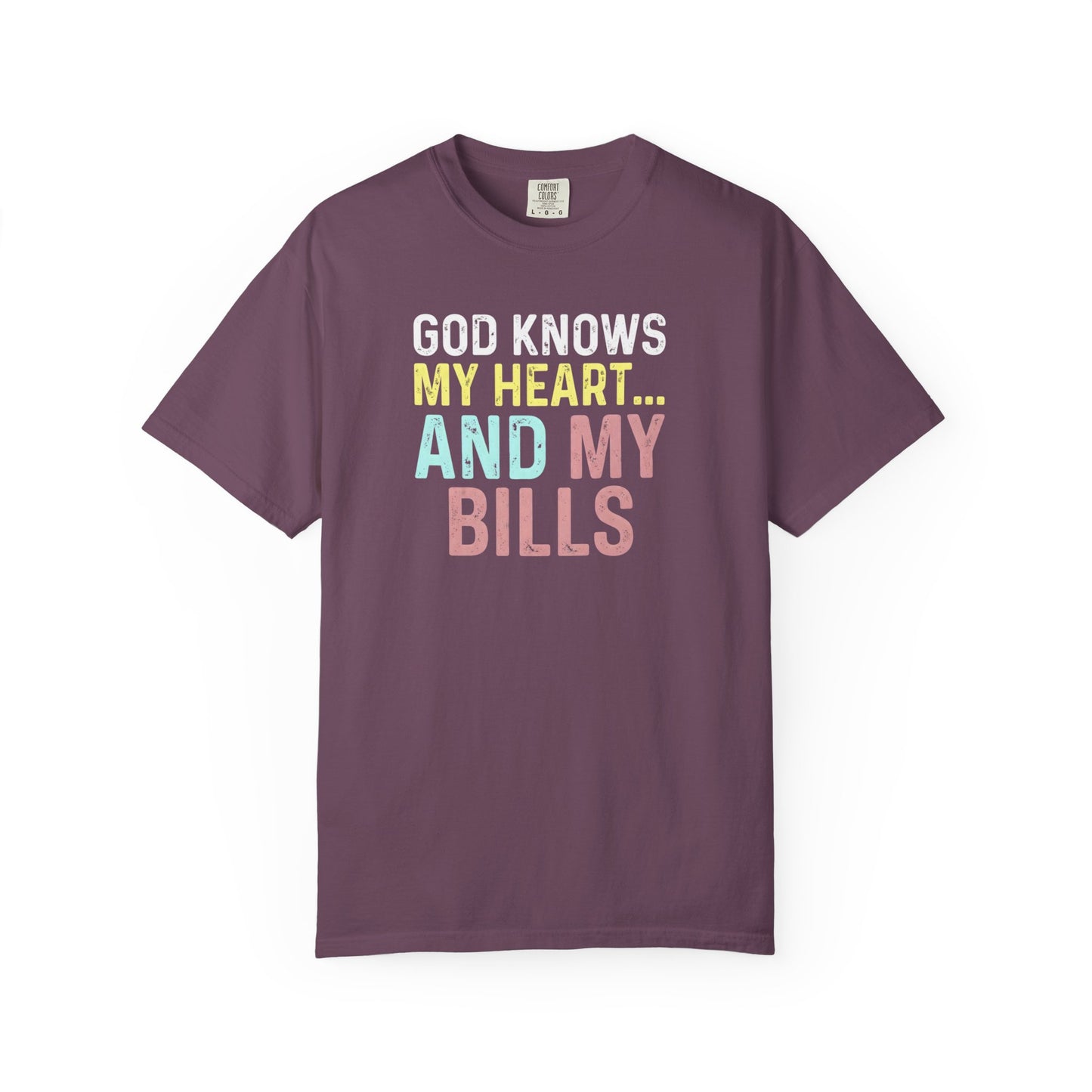 Comfort Colors® “God Knows My Heart… shirt