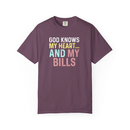 Comfort Colors® “God Knows My Heart… shirt