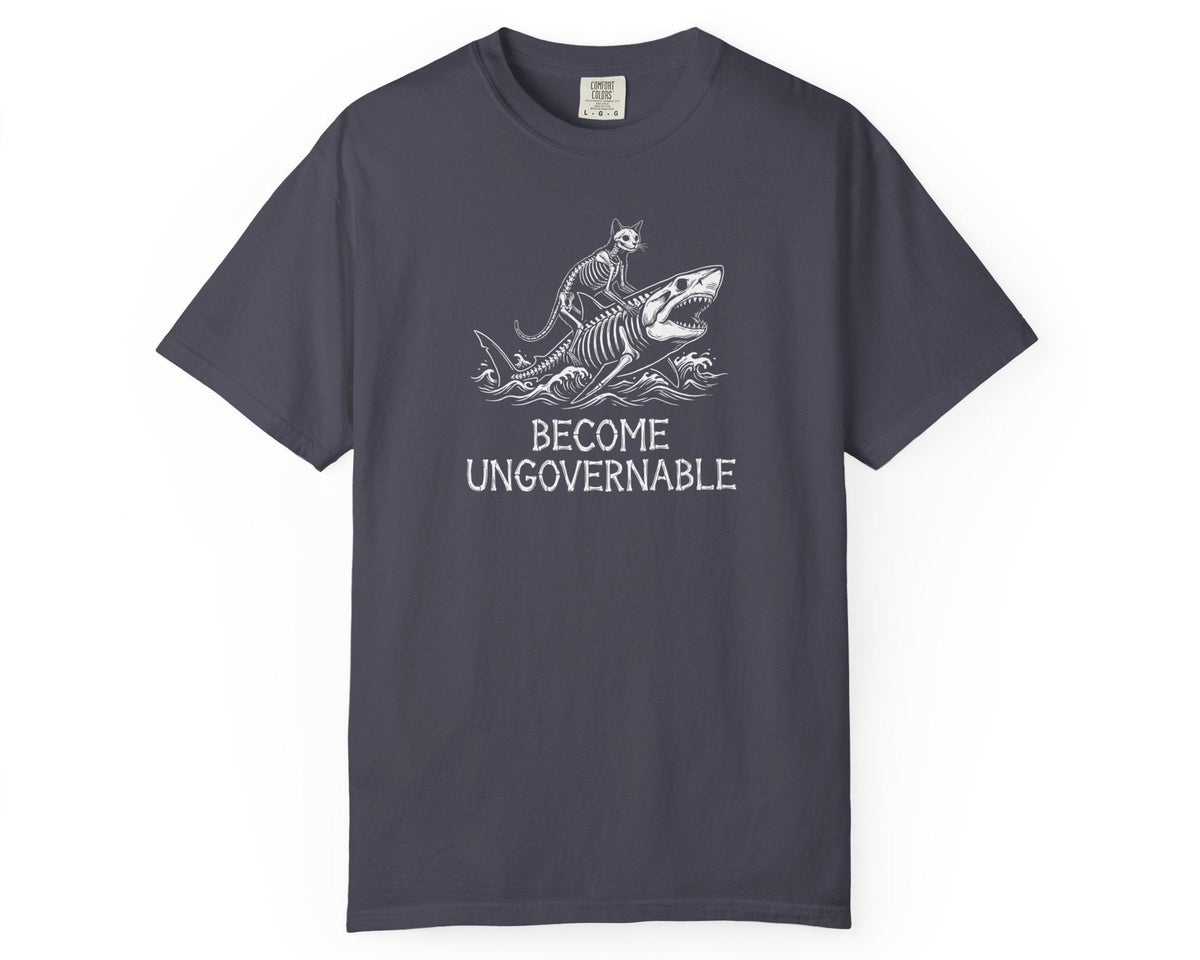 Become Ungovernable Halloween Cat T-Shirt