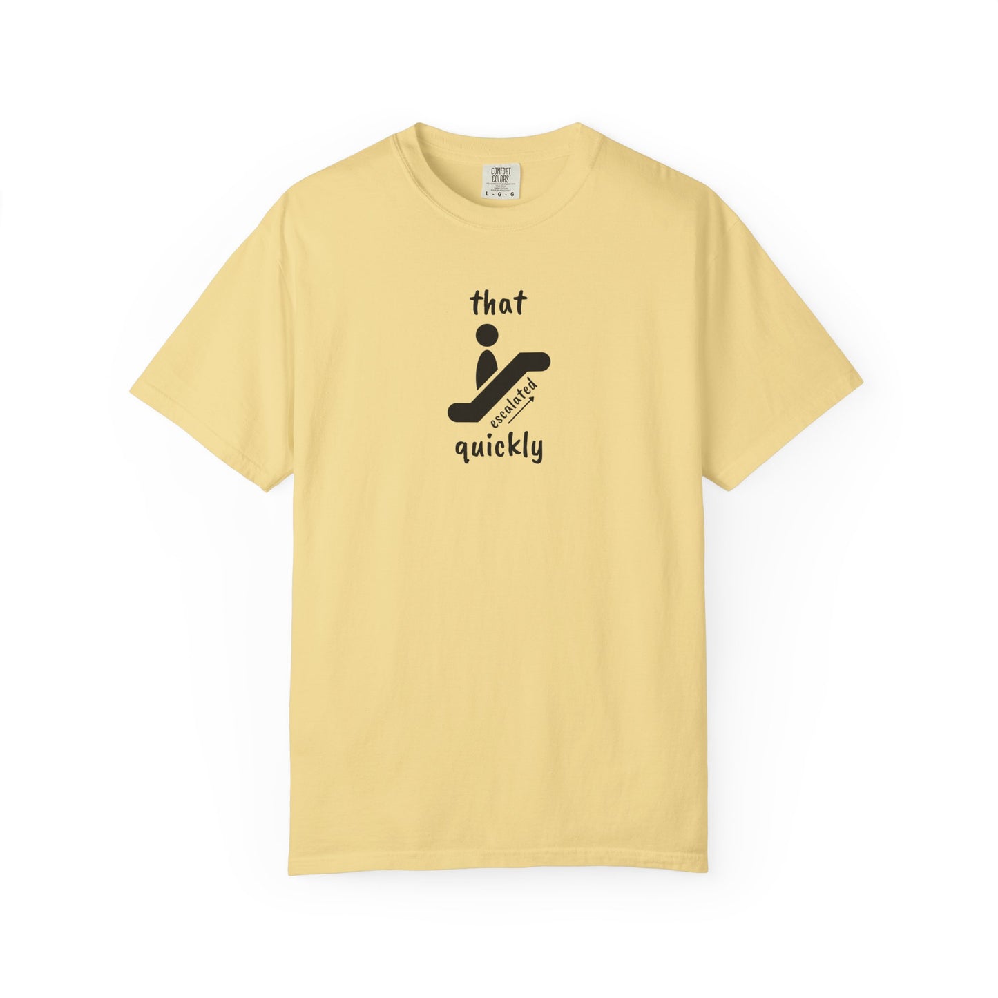 That escalated Quickly Minimalist T shirt