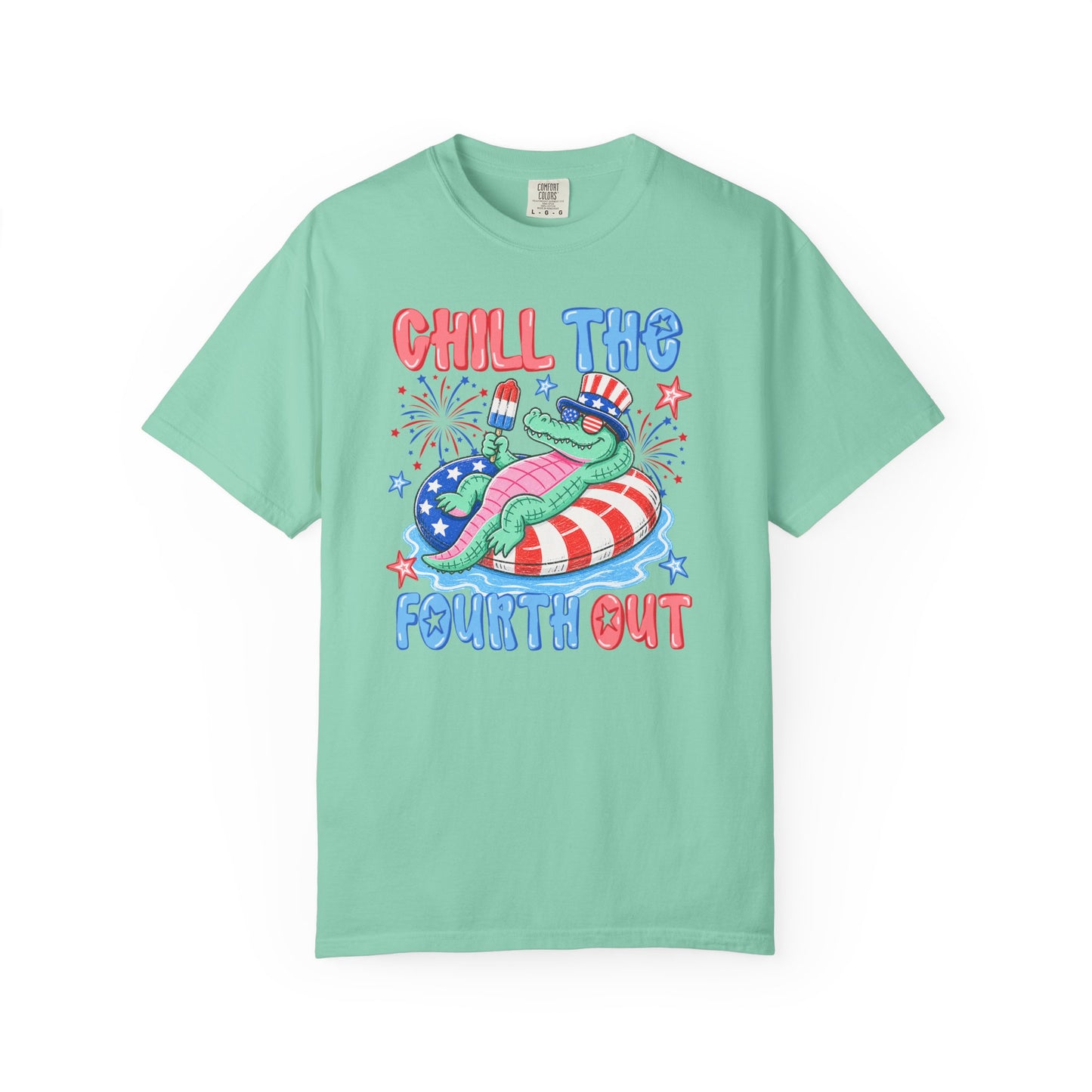 Fourth of July 'Chill the Fourth Out' Patriotic T-Shirt