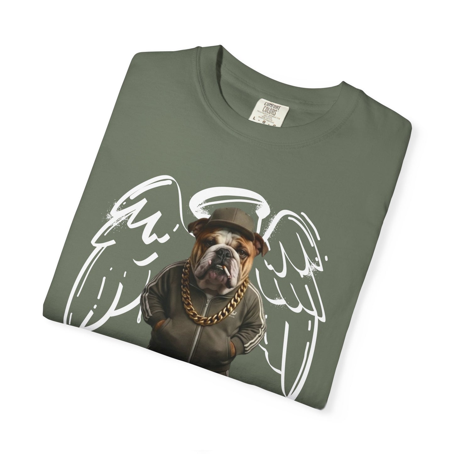 Guardian Bulldog Angel T-Shirt — Cute Streetwear Graphic Tee