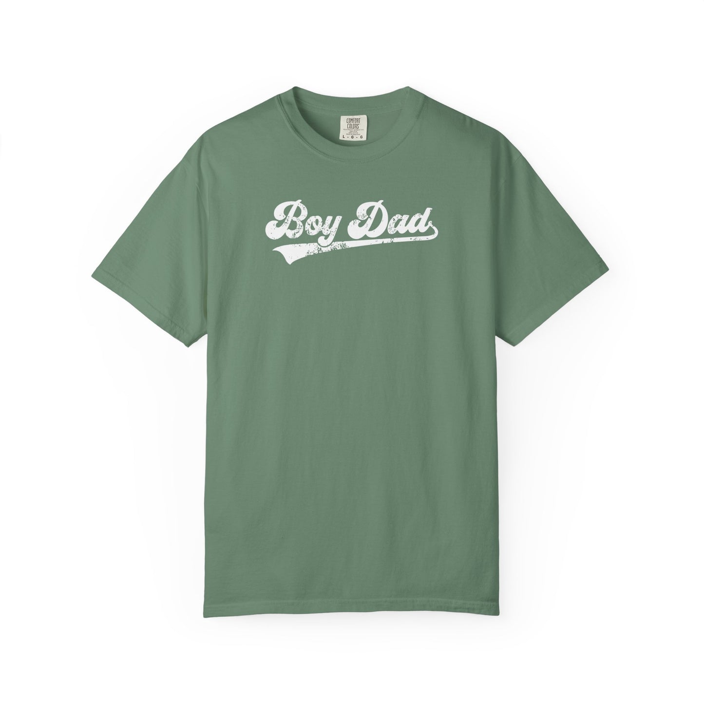 Light green t-shirt with 'MISSISSIPPI' printed on it against a white background