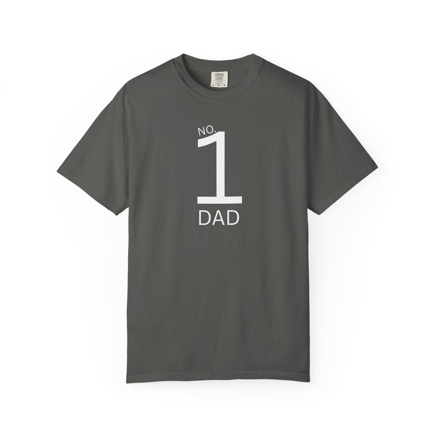 No. 1 Dad T-Shirt — Minimal Father’s Day Tee