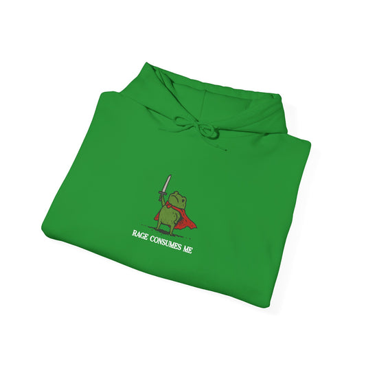 Frog Knight Hoodie – 'Make Tadpoles Mad'