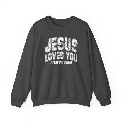 Jesus Loves You Crewneck Sweatshirt