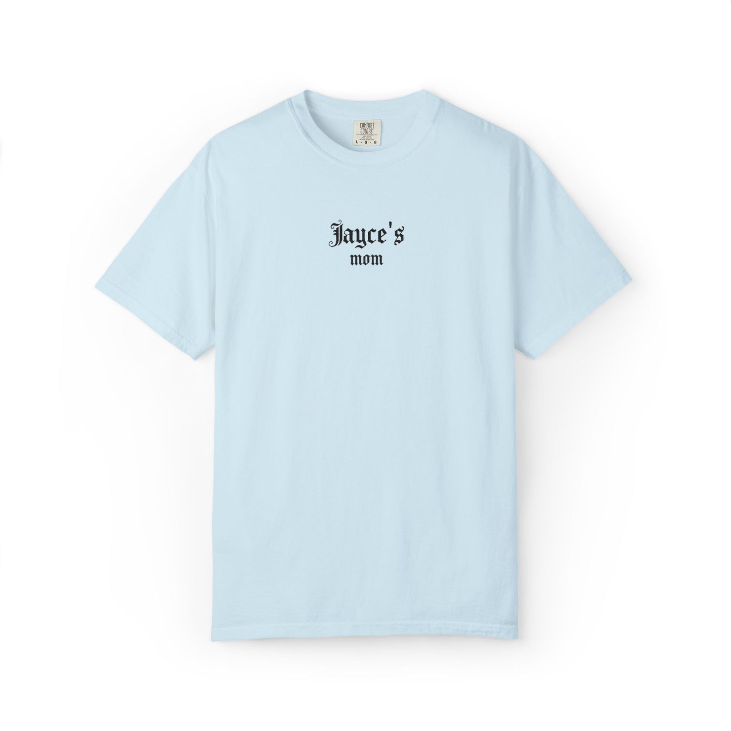 Custom embroidered Mom or Dad T-Shirt