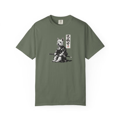 Minimalist Ink Wash Dog Art Tee