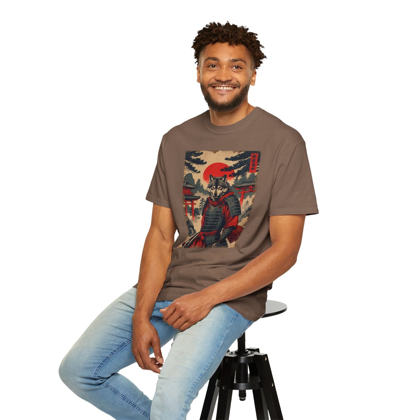 Samurai Cat T-shirt