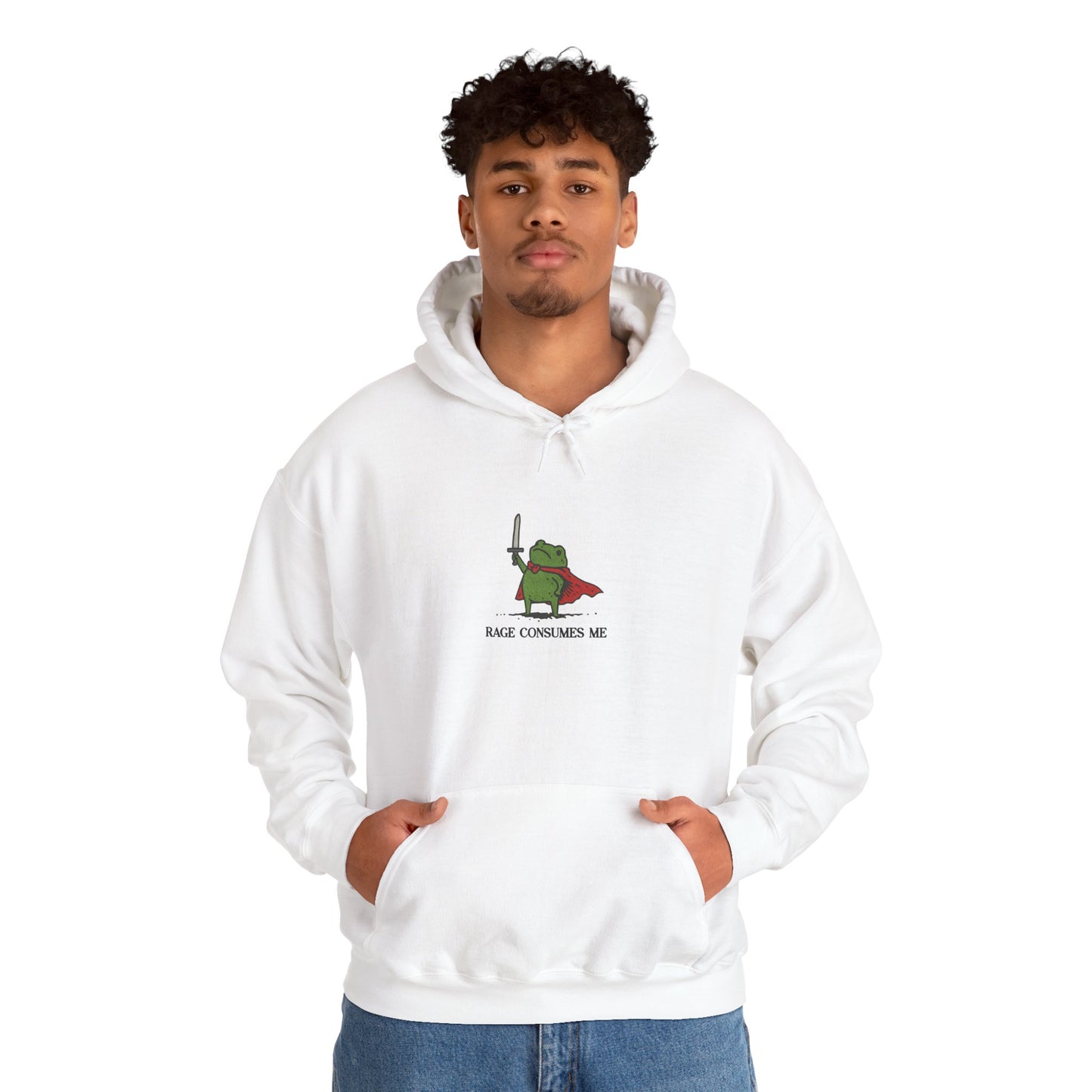 Frog Knight Hoodie – 'Make Tadpoles Mad'