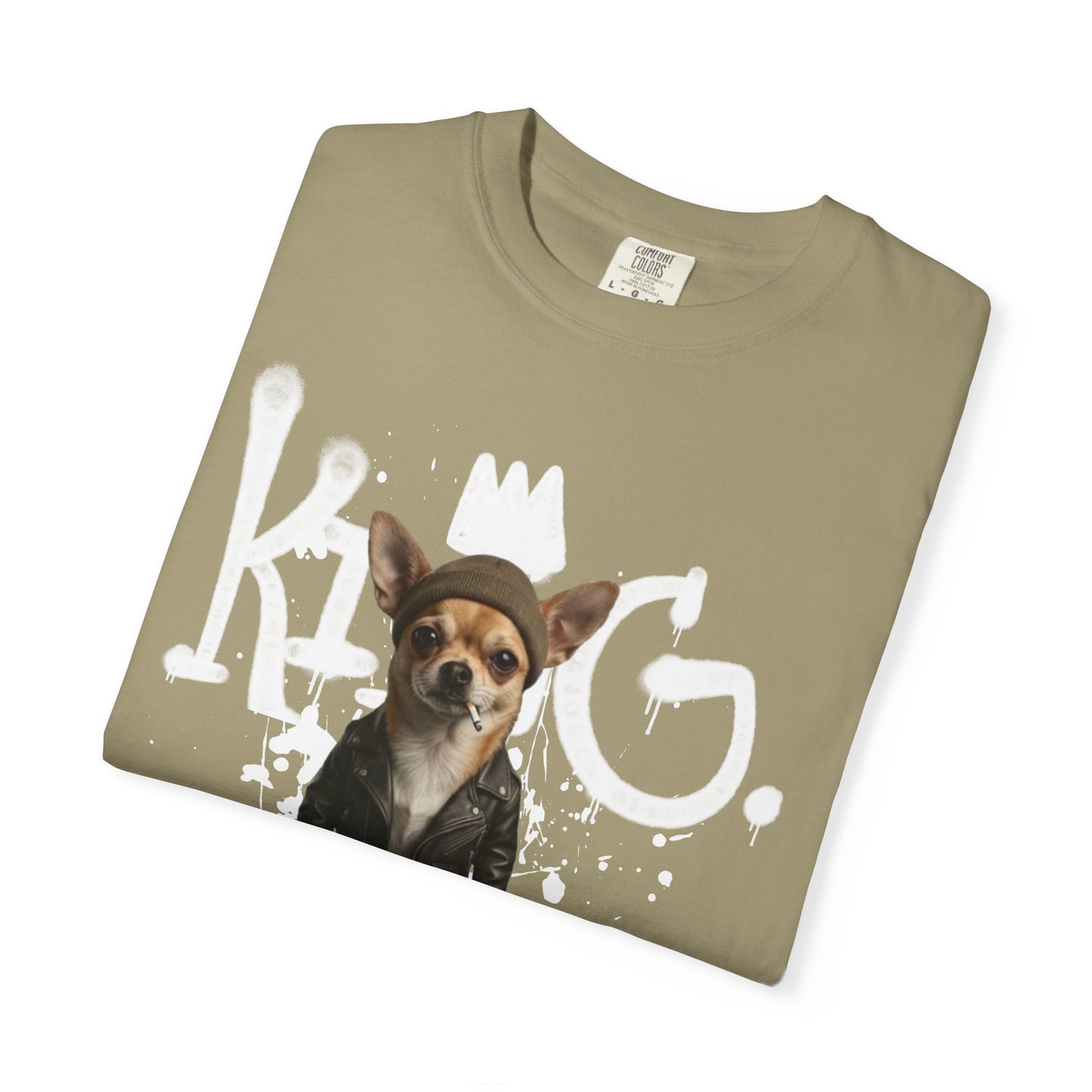 Cool Chihuahua King Graphic T-Shirt