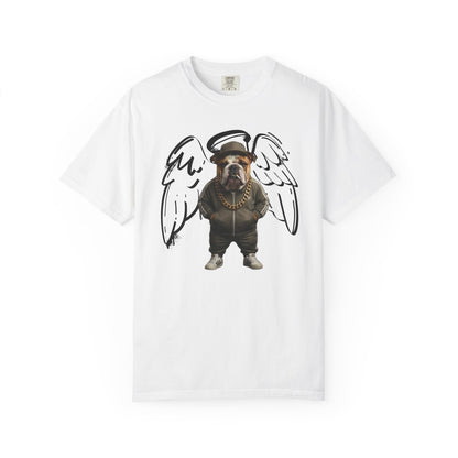 Guardian Bulldog Angel T-Shirt — Cute Streetwear Graphic Tee