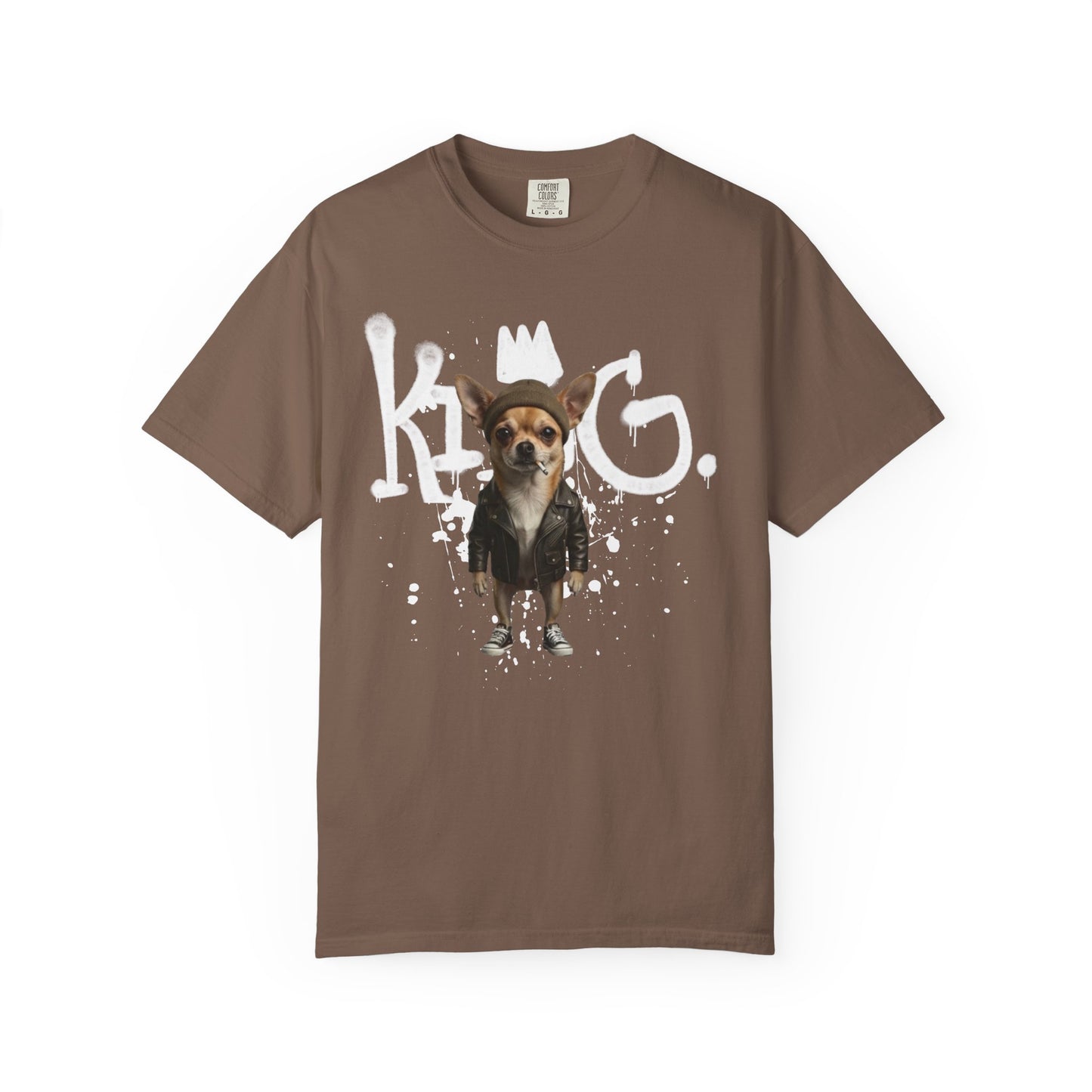 Cool Chihuahua King Graphic T-Shirt