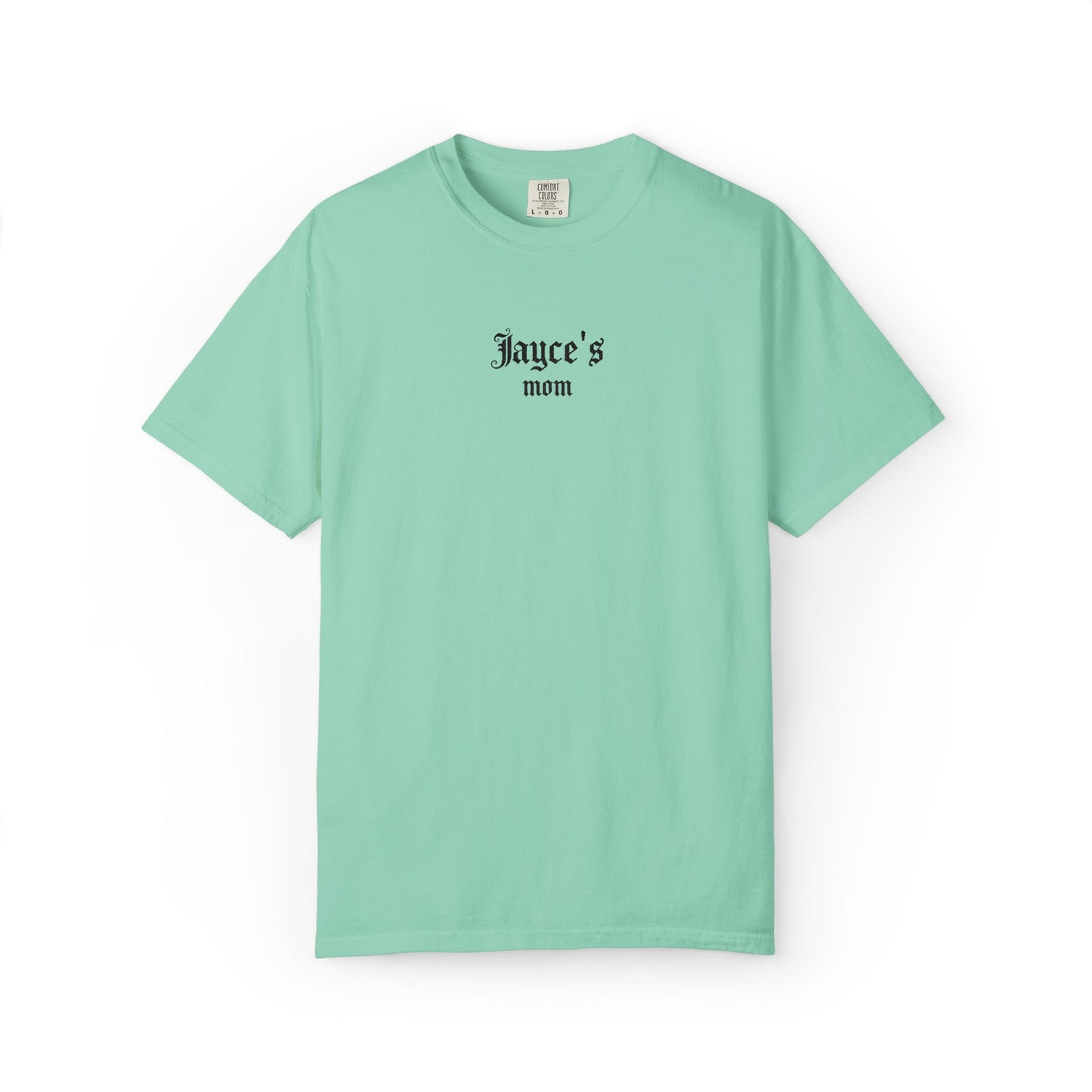 Custom embroidered Mom or Dad T-Shirt