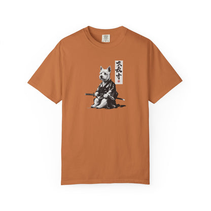 Minimalist Ink Wash Dog Art Tee