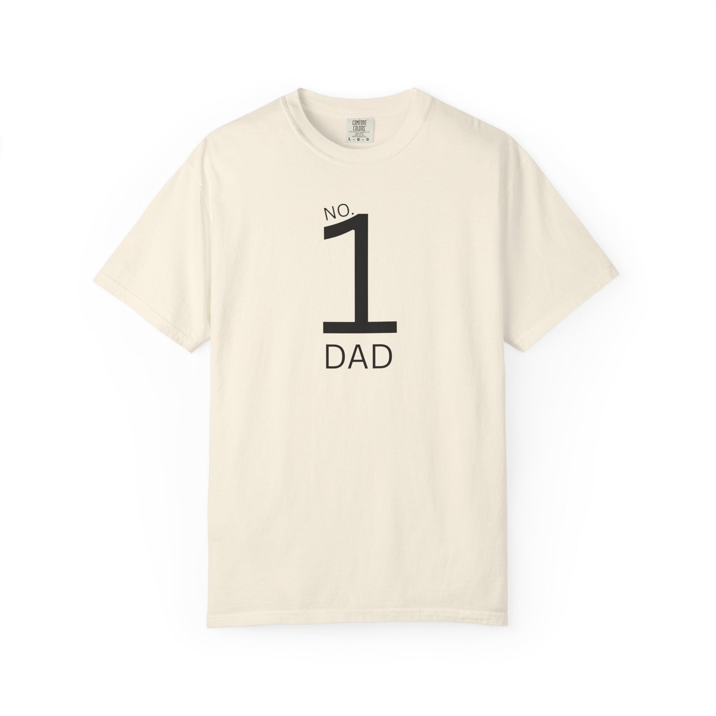 No. 1 Dad T-Shirt — Minimal Father’s Day Tee