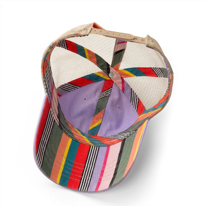 Women's patriotic Washed Mesh-Back Cap