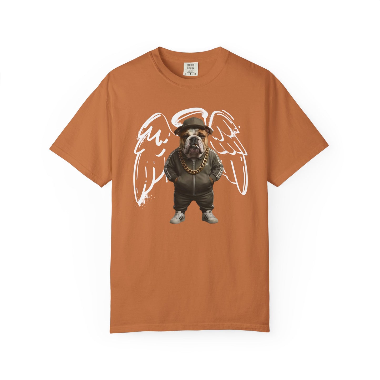 Guardian Bulldog Angel T-Shirt — Cute Streetwear Graphic Tee