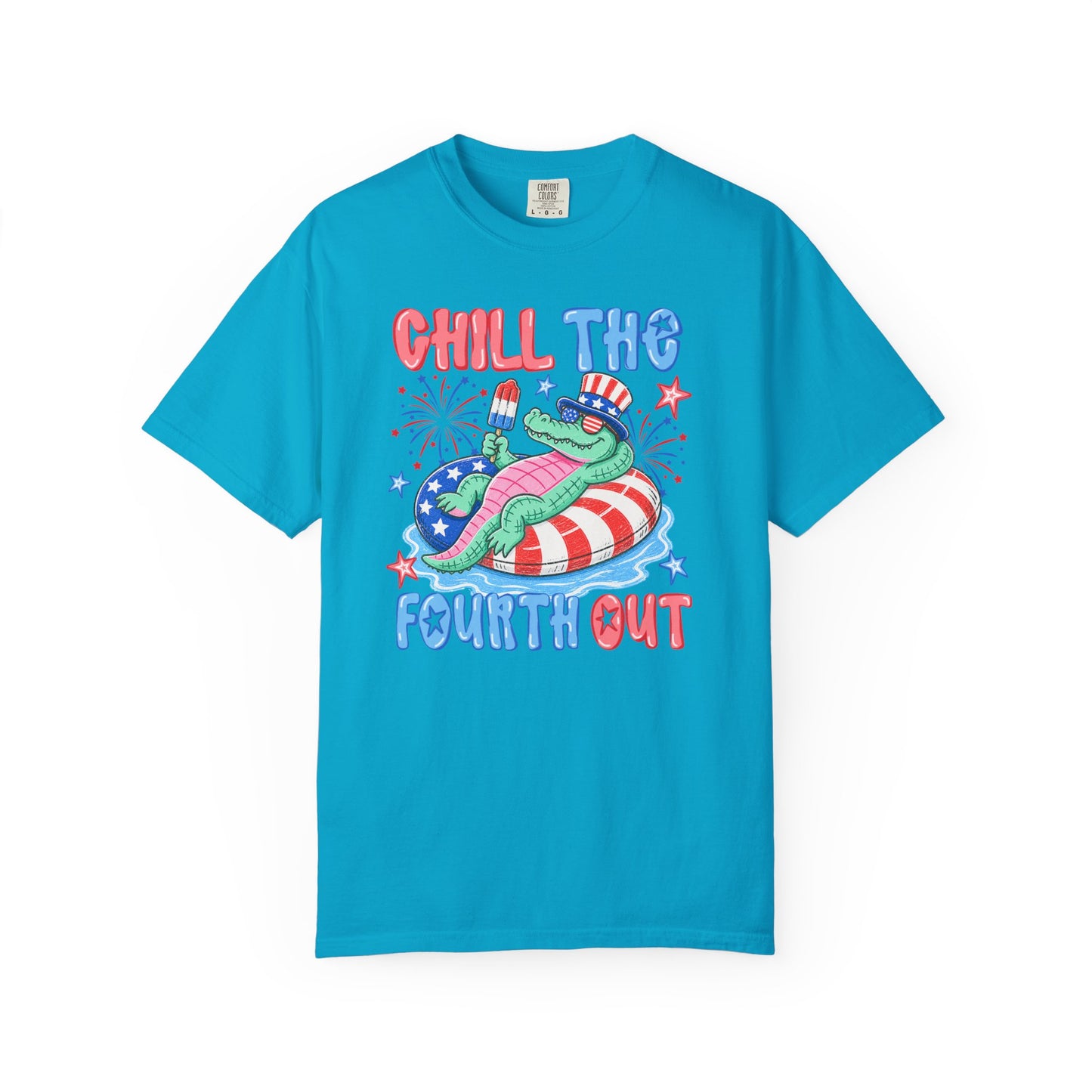 Fourth of July 'Chill the Fourth Out' Patriotic T-Shirt