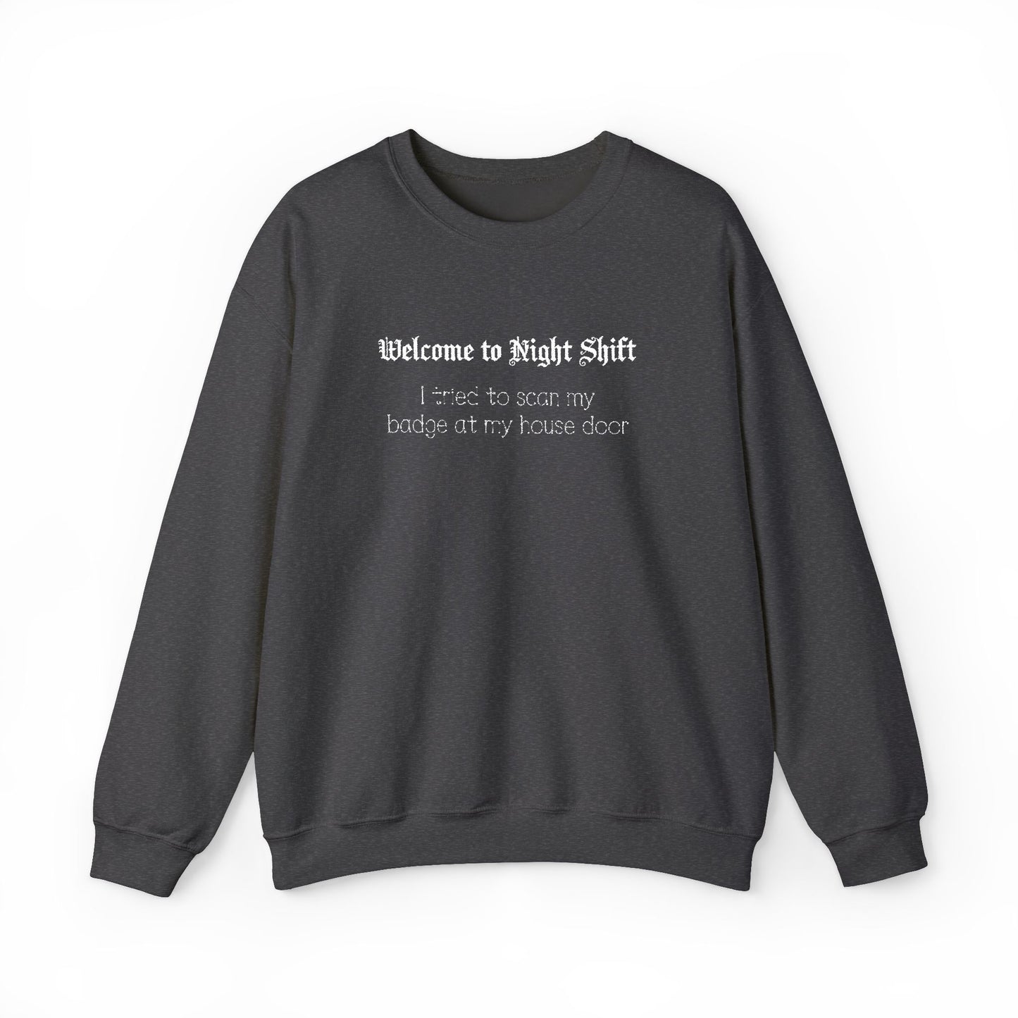 Personalized Nurse Sweatshirt Embroidered