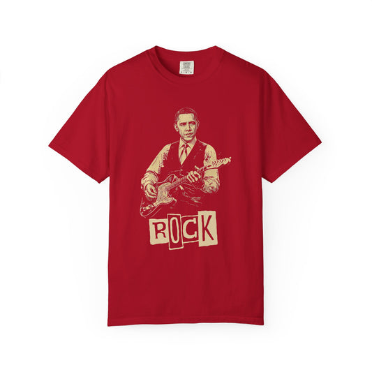 President Barack Obama  Rock Guitarist Vintage Tee