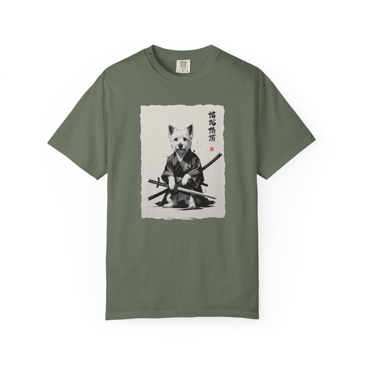 Westie Dog Samurai Shirt