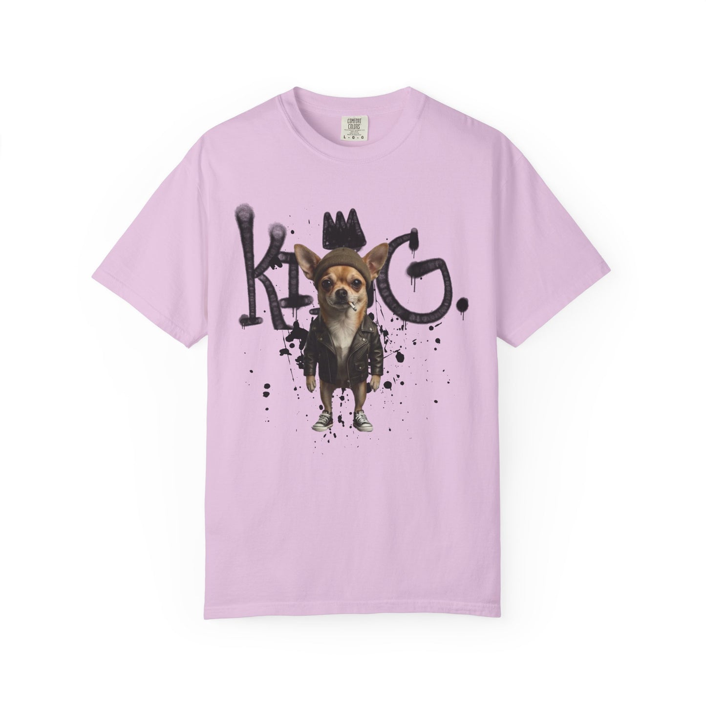 Cool Chihuahua King Graphic T-Shirt