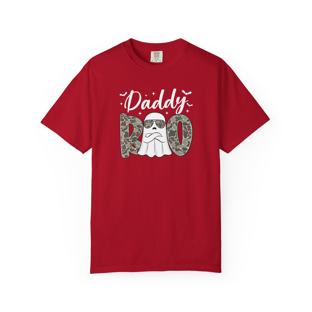 Mama And Daddy Boo T-Shirt — Camo Ghost Halloween Tee for Moms and Dads