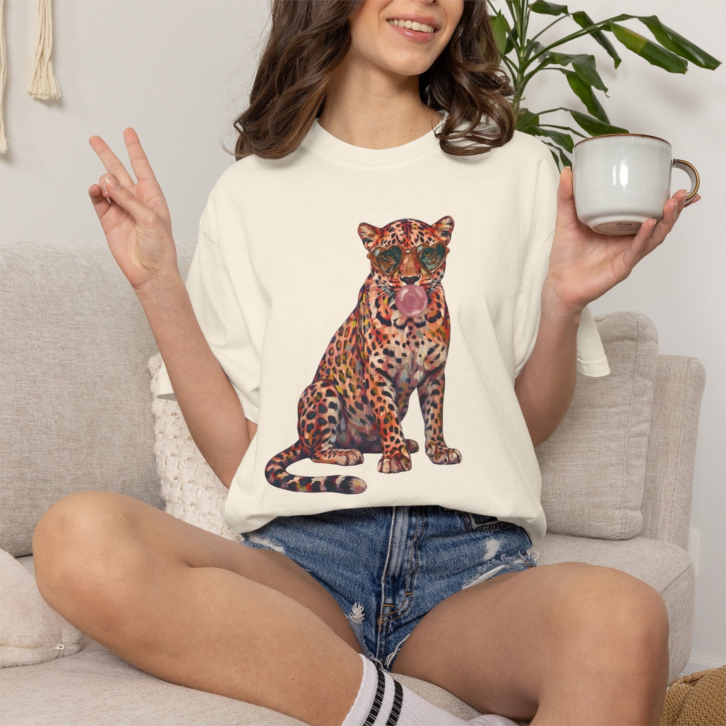 Comfort Colors® Leopard Shirt