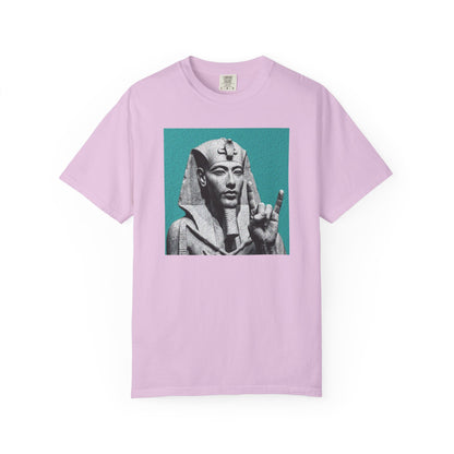 Egyptian Pharaoh Graphic T-Shirt — Vintage Statue Print