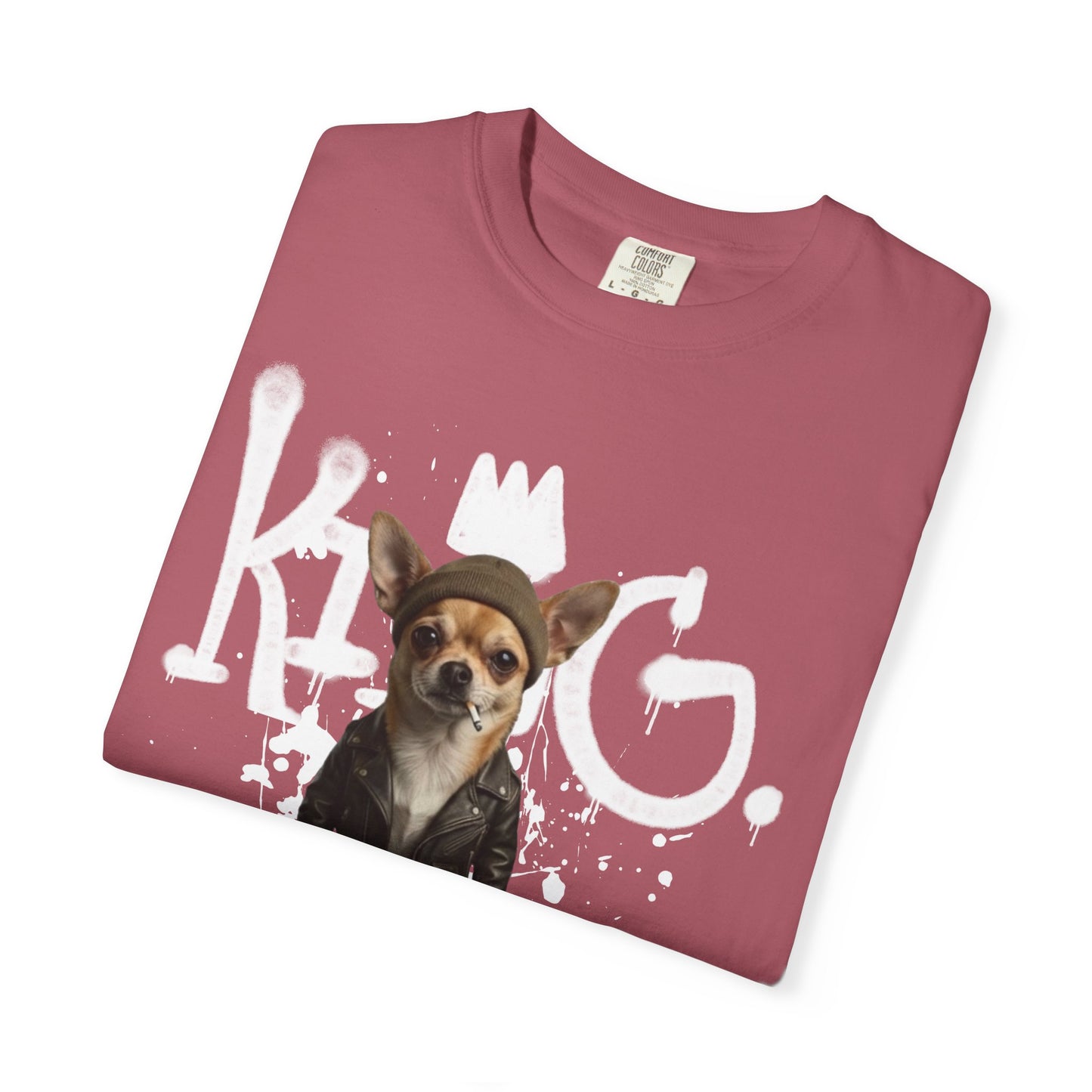 Cool Chihuahua King Graphic T-Shirt